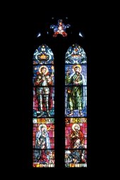 Saint Louis, sainte Suzanne, saint Jacques le Majeur et saint Pierre