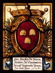 Wappenscheibe Johann Karl von Büren
