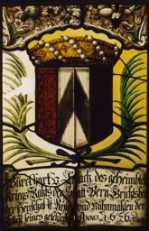 Wappenscheibe Burkhart von Erlach
