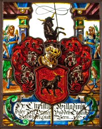 Wappenscheibe Christian III. Willading