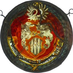 Runde Wappenscheibe Johann (Hans) Rudolf von Bonstetten