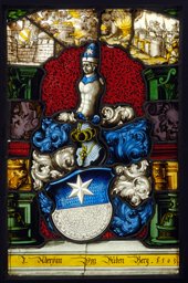 Wappenscheibe Adrian III. von Bubenberg