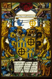 Wappenscheibe Johann Rudolf I. May und Margaretha von Mülinen