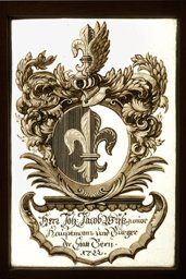 Wappenscheibe Johann Jakob Wyss