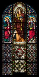 Saint Jean l’Evangéliste, saint André, archange Michel