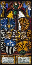 Wappenscheibe Peter Reynold und Maria Figenmarty 1603