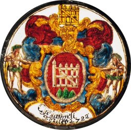 Wappenscheibe Christoph Thürler 1722