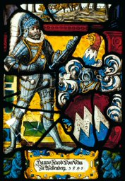 Wappenscheibe Hans Jakob von Ulm 1595