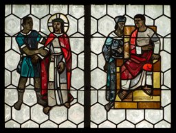 Kreuzwegfenster: Christus wird zum Tod verurteilt