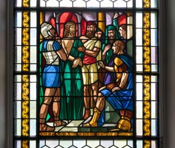 Verhör Christi vor Pilatus-Fenster