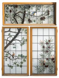Fensterverglasungen mit Nadelbaum