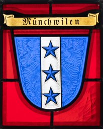 Wappenscheibe Bezirk Münchwilen