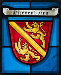 Wappenscheibe Bezirk Diessenhofen