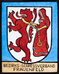 Wappenscheibe Bezirks-Schiessverband Frauenfeld
